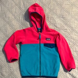 Patagonia kids micro-fleece Hooded zip up